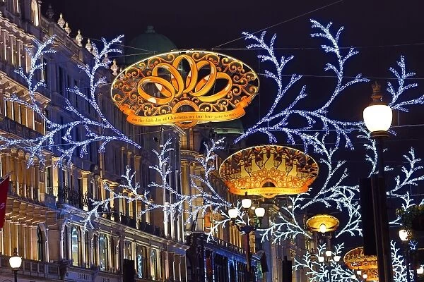 Regent Street Christmas Lights and decorations in London