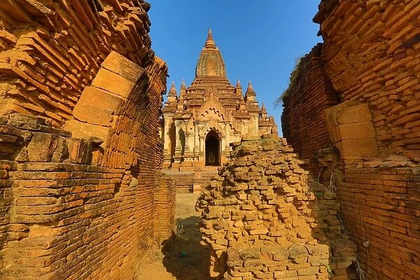 Shwe Leik Too Pagoda in Bagan, Myanmar (Burma)
