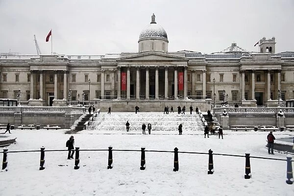 Snow in London
