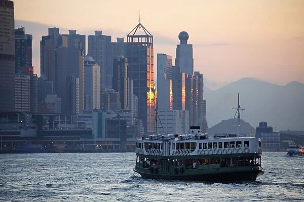 Star Ferry, Victoria Harbour, Hong Kong, China