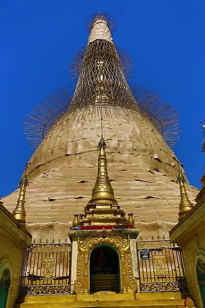 Stupa of Sule Pagoda, Yangon, Myanmar