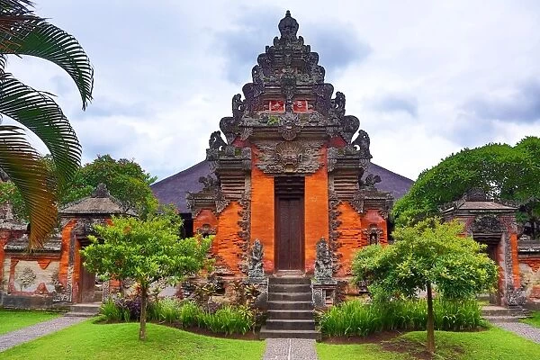 Temple in the Bali Museum, Denpasar, Bali, Indonesia