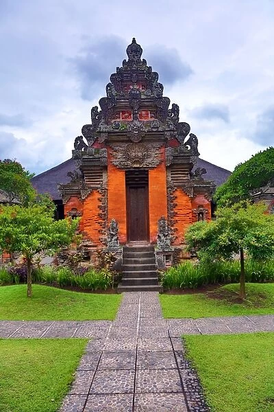 Temple in the Bali Museum, Denpasar, Bali, Indonesia