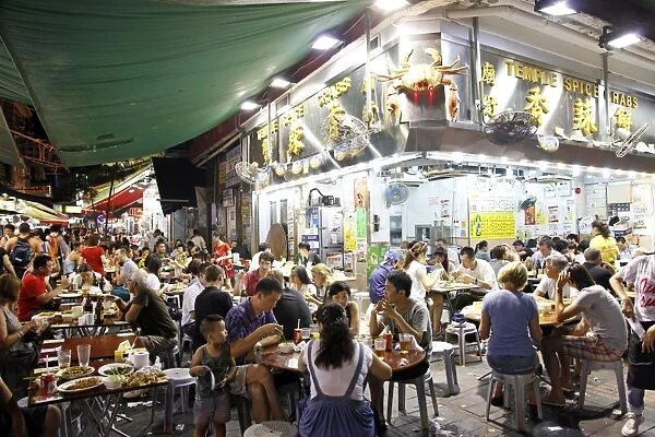 Temple Street night market, Hong Kong, China