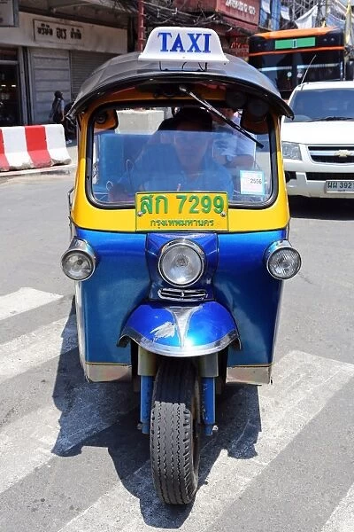 Thai Tuk Tuk taxi, Bangkok, Thailand