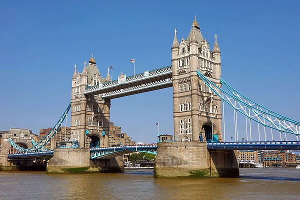 Tower Bridge on the River Thames, London