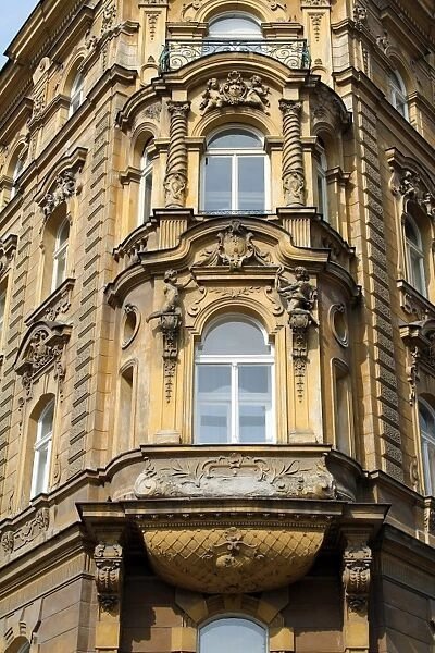 Traditional architecture in Prague