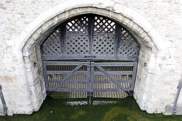 Traitors Gate at the Tower of London, London