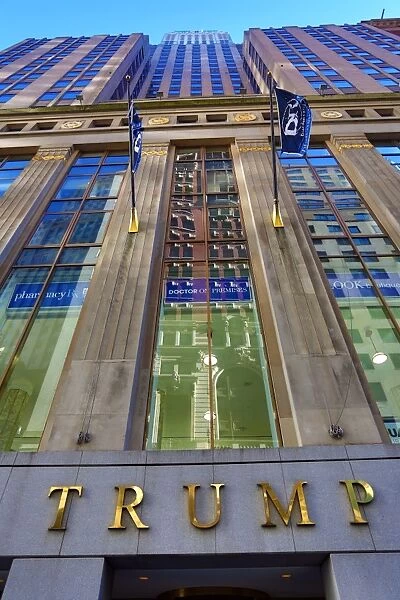 The Trump Building on Wall Street, New York. America