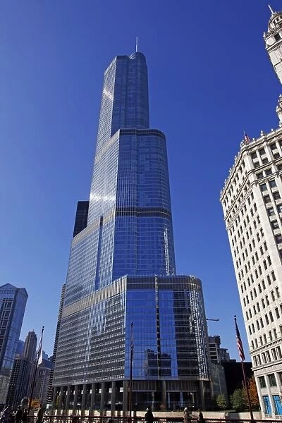 The Trump International Tower, Chicago, Illinois, America
