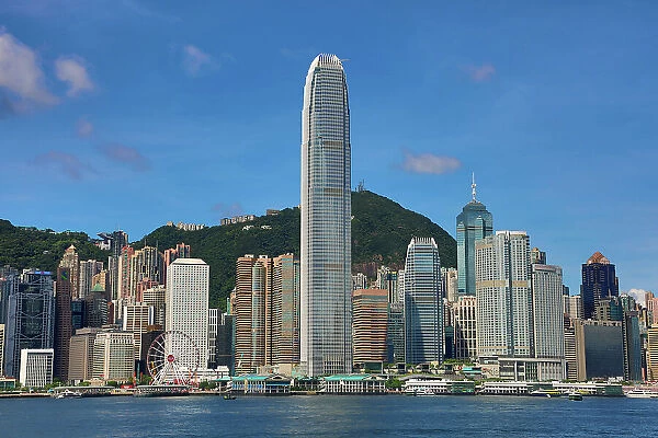 Victoria Harbour and Skyline, Hong Kong, China
