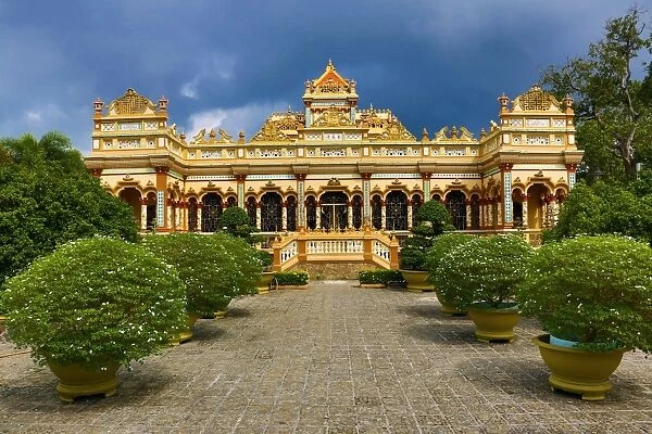 Vinh Trang Temple, near My Tho, Mekong Delta, Vietnam