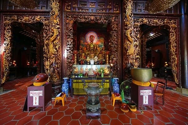 Vinh Trang Temple, near My Tho, Mekong Delta, Vietnam