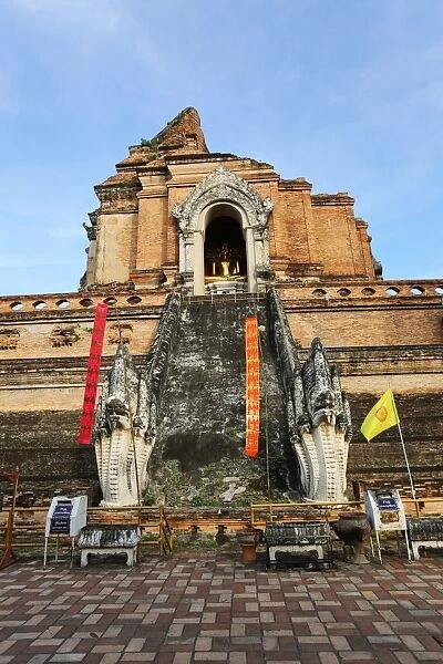 Wat Chedi Luang temple, Chiang Mai, Thailand