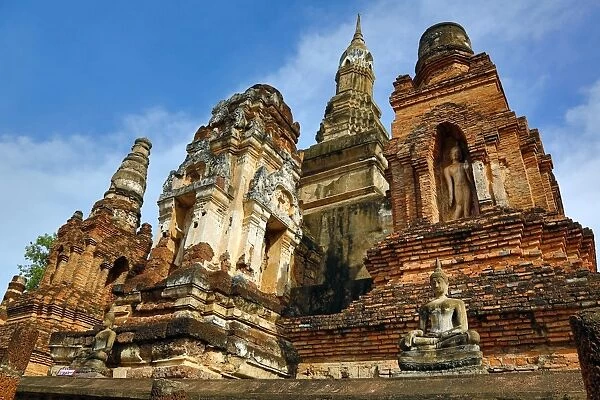Wat Mahathat temple, Sukhotai, Thailand