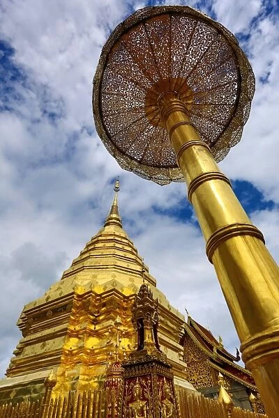 Wat Prathat Doi Suthep temple, Chiang Mai, Thailand