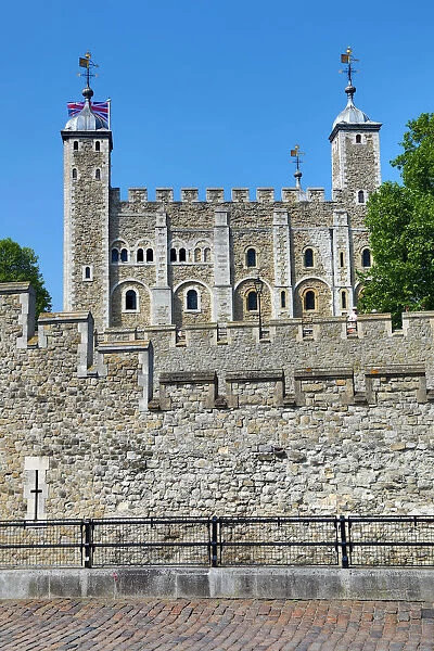 The White Tower in the Tower of London, London