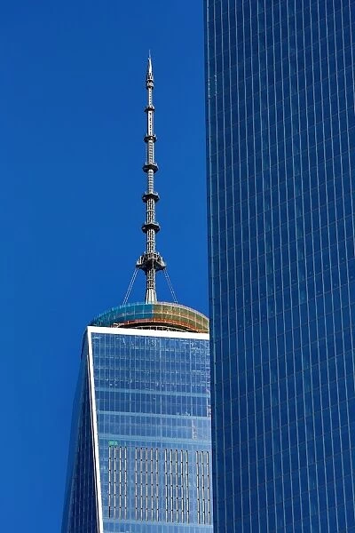One World Trade Center ( 1 WTC ) building, New York. America