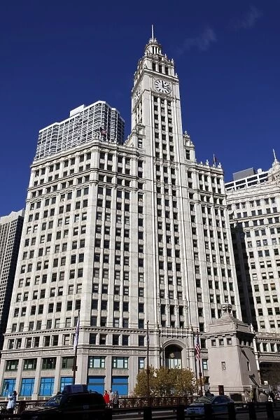 The Wrigley Building, Chicago, Illinois, America