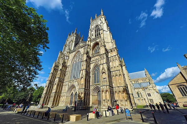 York Minster Cathedral in York, Yorkshire, England