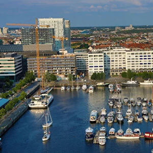 Antwerp Yacht Marina, Jachthaven, in Eilandje, Antwerp, Belgium