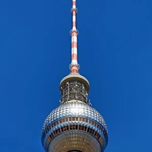 Berlin TV Tower, Fernsehturm, television tower in Berlin, Germany
