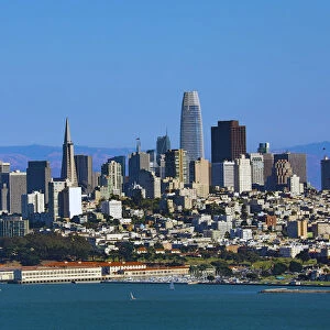 City skyline, San Franciso, California, USA