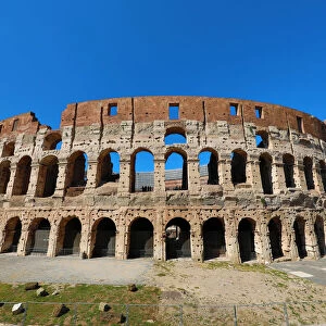 The Colosseum amphitheatre, Rome, Italy