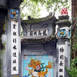Den Ngoc Son Temple in Hanoi, Vietnam
