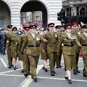 Gay armed forces at the London Pride Parade 2009