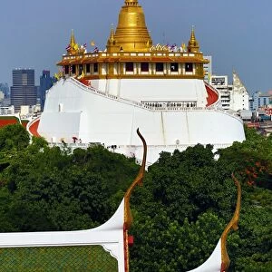 Golden Mount, Wat Saket Temple, Bangkok, Thailand