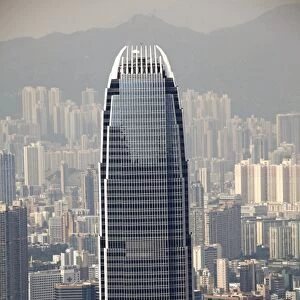 Two IFC on the Hong Kong Skyline