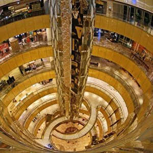 The Lotte World Avenuel Mall interior at the Lotte World