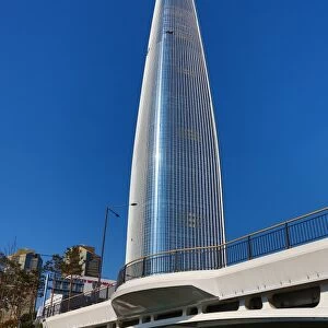Lotte World Tower skyscraper in Jamsil, Seoul, Korea