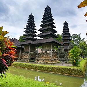 Meru shrines at the Royal Temple of Mengwi, Pura Taman Ayun, Bali, Indonesia