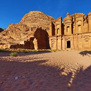 The Monastery, Ad-Deir, in the rock city of Petra, Jordan
