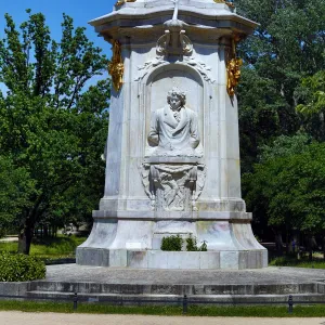 Monument in the Tiergarten in Berlin, Germany