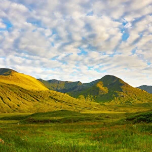 Mountains near Glenmoriston in Glen Shiel, Skye and Lochalsh, Scottish Highlands