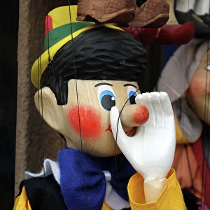 Pinocchio string puppet