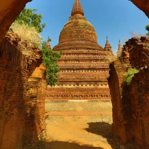 Sitanagyi Hpaya Pagoda Temple, Bagan, Myanmar (Burma)