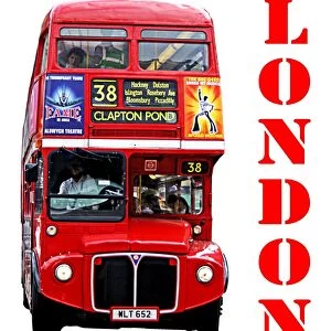 Souvenir Red London Double-Decker Routemaster Bus