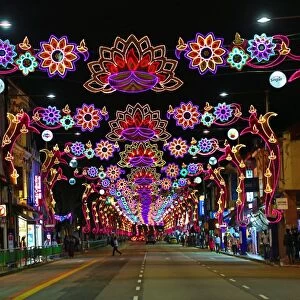 Street lights for Diwali in Singapore, Republic of Singapore