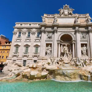 The Trevi Fountain, Rome, Italy