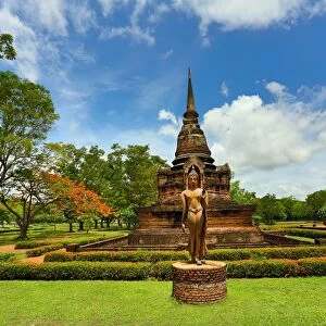 Wat Sa Si temple, Sukhotai, Thailand