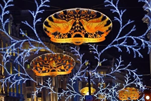 12 Days of Christmas Regent Street Lights & decorations, London 12 Days of Christmas Regent Street Lights & decorations, London
