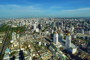 Bangkok thailand/aerial general view buildings skyline bangkok Bangkok thailand/aerial general view buildings skyline bangkok