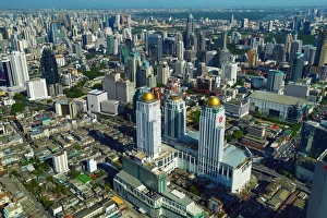 Bangkok thailand/aerial general view buildings skyline bangkok Bangkok thailand/aerial general view buildings skyline bangkok