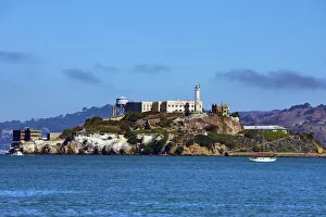 Images Dated 16th September 2018: Alcatraz Island and Prison in San Franciso, California, USA