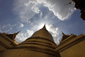 Phra Siratana Chedi at the Grand Palace Complex, Wat Phra Kaew, Bangkok