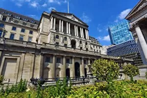 Images Dated 18th May 2014: The Bank of England in the City, London, England